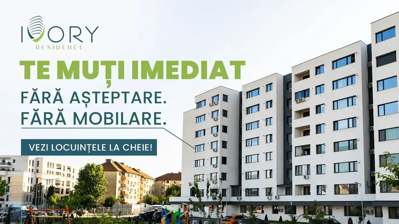 Ivory Residence Pipera - Apartament 1 camera complet mobilat - Comision 0%